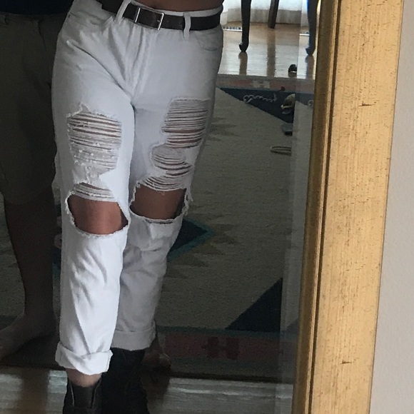 White Bf jeans - Picture 1 of 2